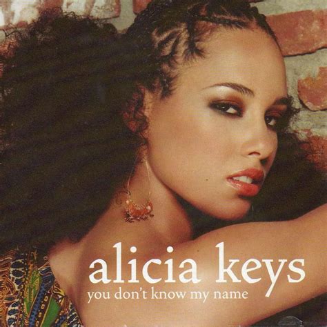 You don't know my name by Alicia Keys, CDS with didierf - Ref:118185344