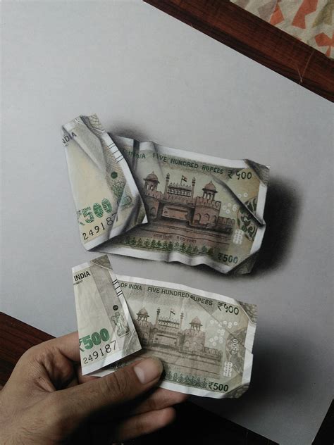 Money - Realistic Drawing on Behance