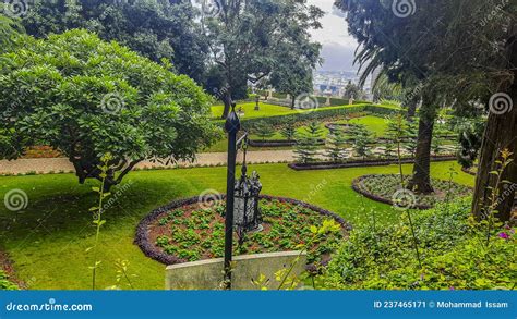 Beautiful Bahai Garden in Haifa Stock Image - Image of haifa, israel: 237465171