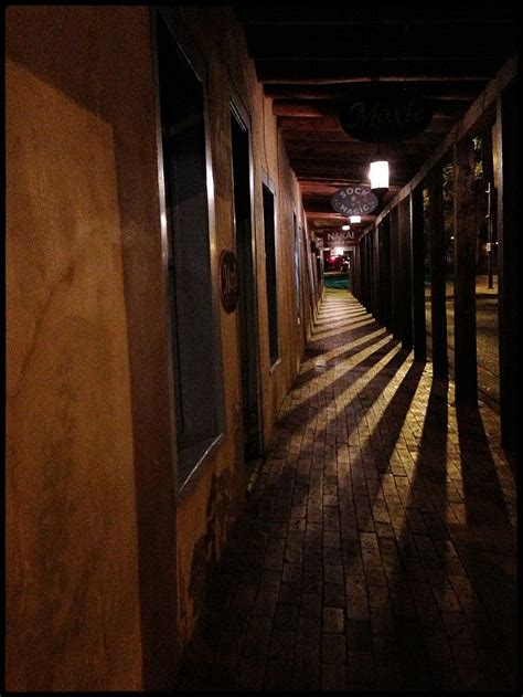 Santa Fe at night | Brick sidewalk, Architecture, Phoneography