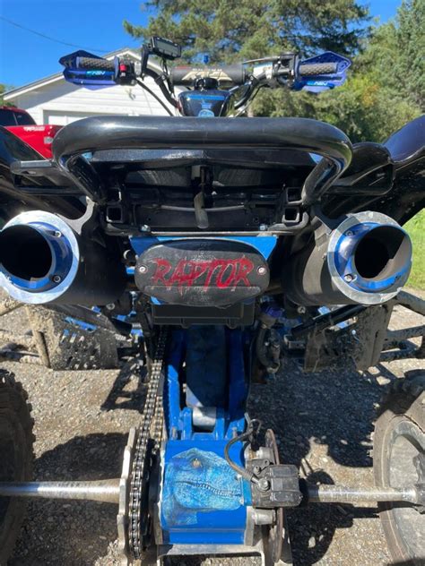 Yamaha Raptor 660 Duals Exhaust System - Monster Quad ATV Products