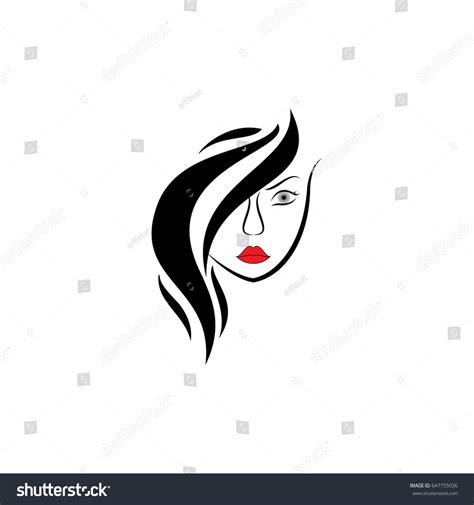 Girl Logo Stock Vector (Royalty Free) 647755036 | Shutterstock