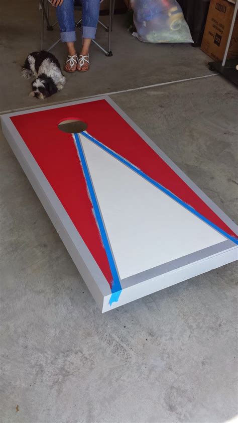 Fixations | Shanna Rogers: Paint by "Numbers" - DIY Cornhole Boards!