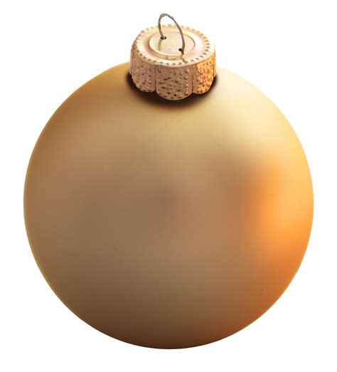 Gold Glass Ball Christmas Ornament