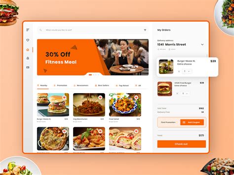 Food Dashboard designs, themes, templates and downloadable graphic elements on Dribbble