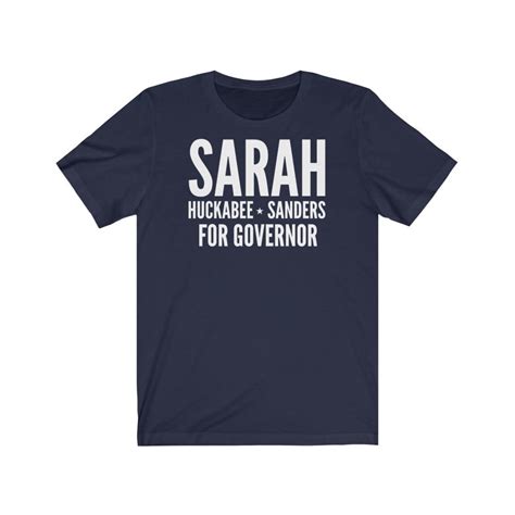 Sarah Huckabee Sanders for Governor Shirt Sarah for Governor - Etsy