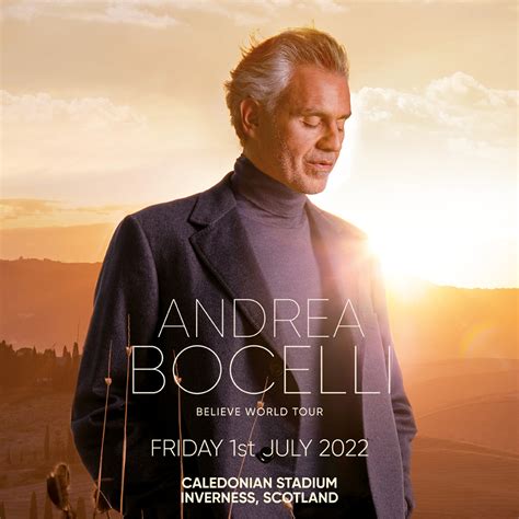 Buy Andrea Bocelli tickets, Andrea Bocelli tour details, Andrea Bocelli reviews | Ticketline