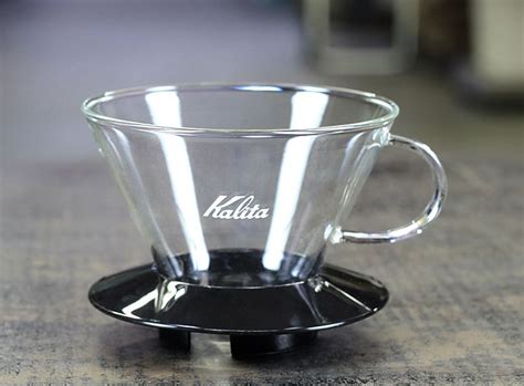 Kalita Wave 185 Glass Dripper - Bloom Coffee