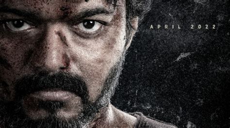 Vijay looks intense in Beast’s latest poster, film to release in April 2022 | Tamil News - The ...