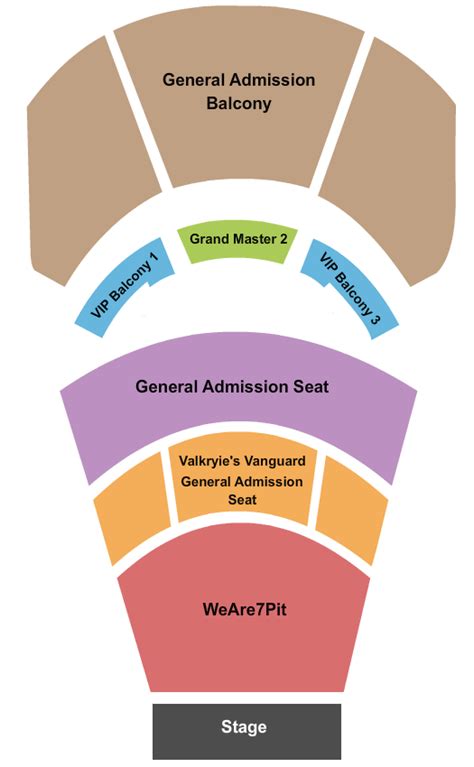 The Novo Seating Chart & Maps - Los Angeles