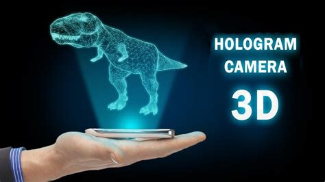 Hologram Technology HOLHO 4 Faces Pyramid. for hologram - YouTube