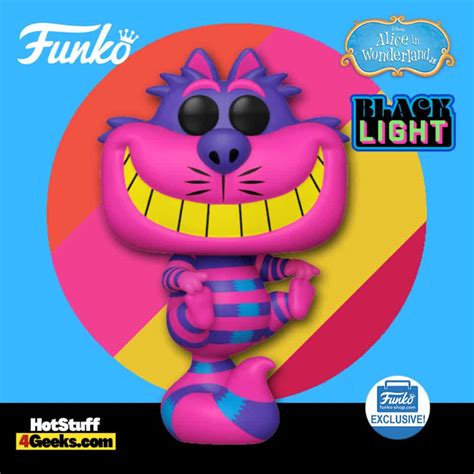 2021 NEW Pop! - Cheshire Cat BLACK LIGHT Funko Pop!