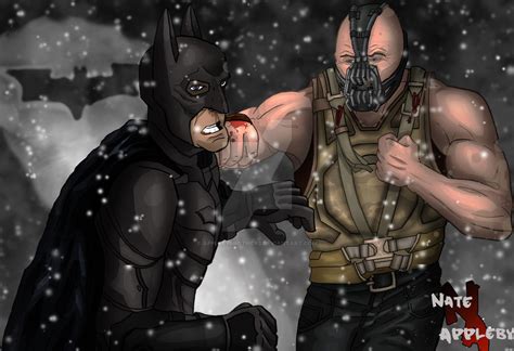 Bane Vs. Batman by Applebybrothers on DeviantArt