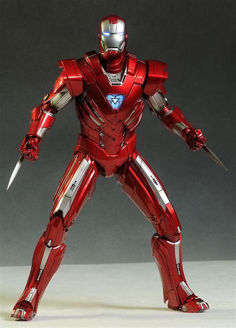 Iron Man 3 Silver Centurion action figure | Iron man, Iron man action ...