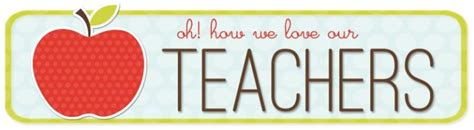 Teacher appreciation appreciating our teachers clipart - WikiClipArt