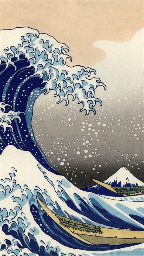 The Great Wave Off Kanagawa Wallpaper 4k Waves Wallpa - vrogue.co