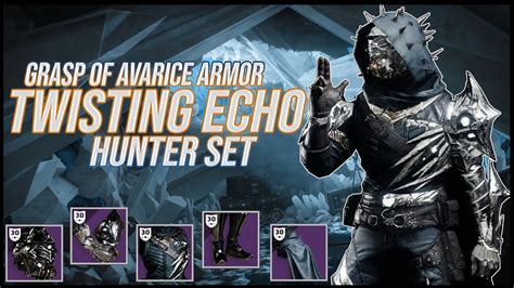 Destiny 2: Grasp of Avarice Armor Review | Hunter set | Season of the Lost - YouTube