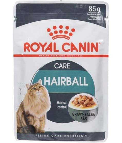 Royal Canin Pouch Cat Food Hairball Control Gravy Salsa Sas 85gm | Poshaprani.com