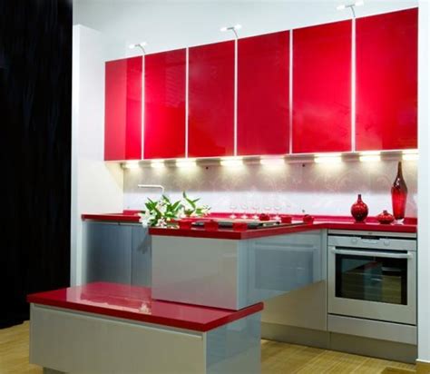 Red And White Kitchen Cabinet Design | LaptrinhX / News