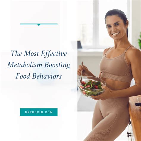 The Most Effective Metabolism Boosting Food Behaviors - Dr. Michael ...