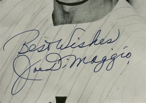 Joe DiMaggio | PSA AutographFacts℠