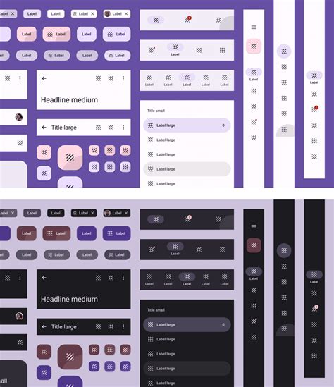 Material Design UI Kit For Sketch | Bypeople