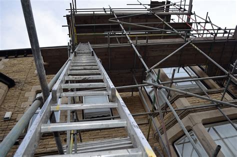 Ladder On A Scaffold Free Stock Photo - Public Domain Pictures