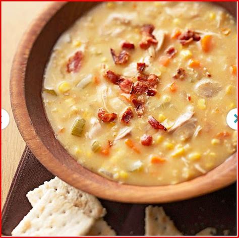 Slow cooker creamy chicken and corn soup Recipe - (4.4/5)