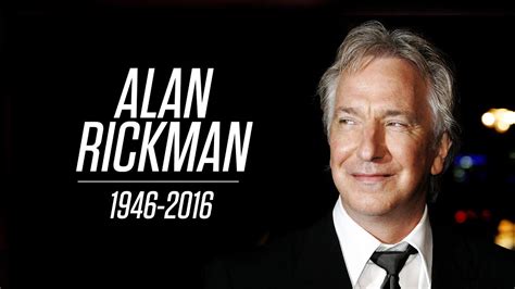 A Tribute to Alan Rickman - YouTube