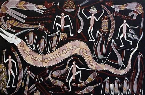 Rainbow Serpent in Aboriginal Art & Culture