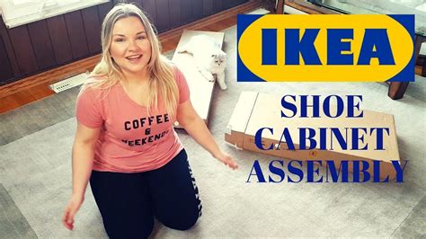 IKEA HEMNES Shoe Cabinet Assembly - Part 1 of 2 - YouTube