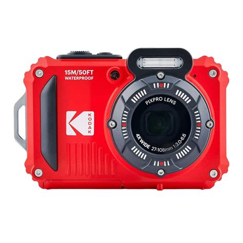 Kodak PIXPRO WPZ2 Rugged Waterproof Digital Camera, 16MP, Underwater ...