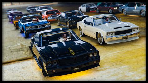 GTA 5 Online NEW "Sabre Turbo Custom" Car Show! (Best Looking Cars) - YouTube