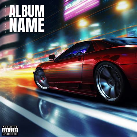 Fast Cars Album Cover Design template | PosterMyWall