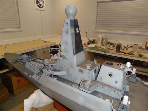 2015 Type 45 Destroyer Build - Fleetscale | Model Warship | Model Warships | Model Boats | Model ...