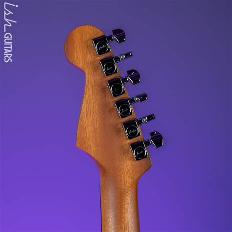 2020 Fender Acoustasonic Stratocaster Black – Ish Guitars