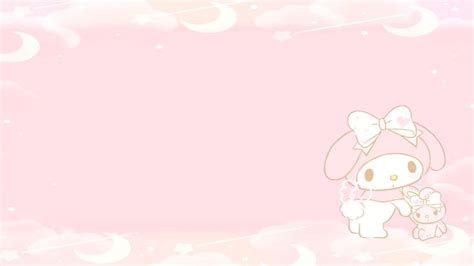 My melody desktop wallpaper | Sanrio wallpaper, My melody wallpaper, Pink wallpaper ipad