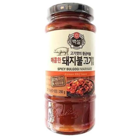 Korean BBQ Samgyupsal Sauce Spicy Bulgogi Sauce for Pork 290g | Shopee ...