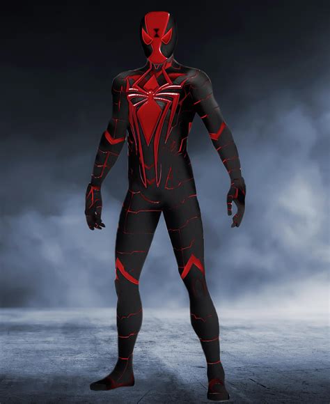 I loved Spider-Man so much, I made my own suit design, I hope you like ...