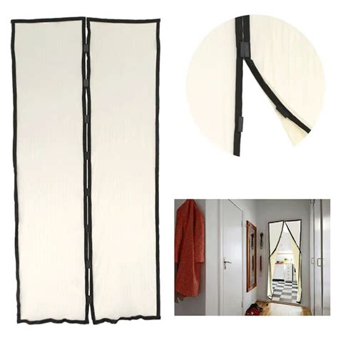 mosquito net Mosquito Curtains Magnets Soft shade Screen Door mosquitera iman Magic Mesh Net ...