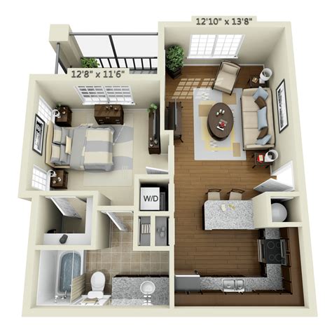 Floorplans - Trinity Club Apartments