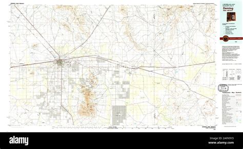 Deming new mexico map Cut Out Stock Images & Pictures - Alamy