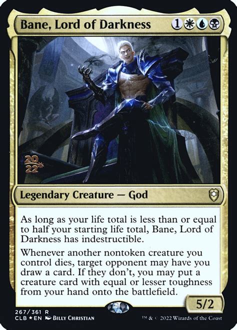 Bane, Lord of Darkness · Battle for Baldur's Gate Promos (PCLB) #267s · Scryfall Magic The ...