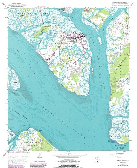 Paris Island South Carolina Map - Map