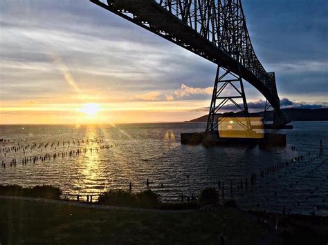 Astoria Bridge at Sunset Photograph by Mindy Warriner - Fine Art America