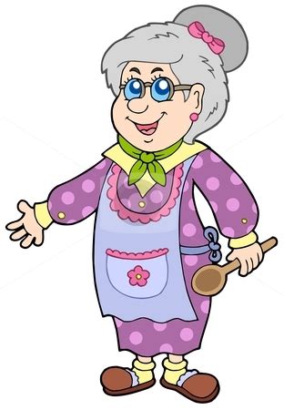 granny clipart - Clip Art Library