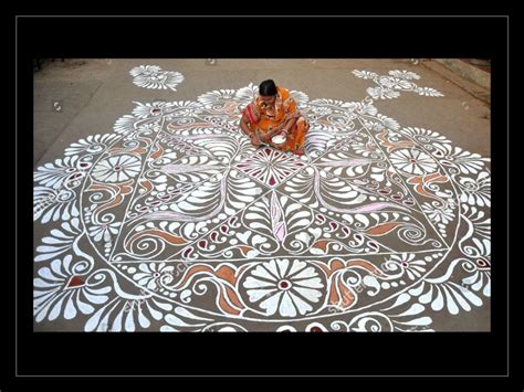 15 Beautiful & Colorful Kolam Rangoli Designs Ideas For Makar Sankranti 2020 - IFORHER