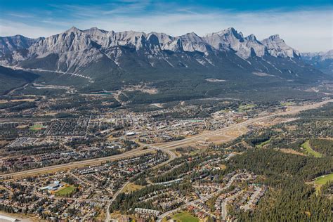 Aerial Photo | Canmore, Alberta