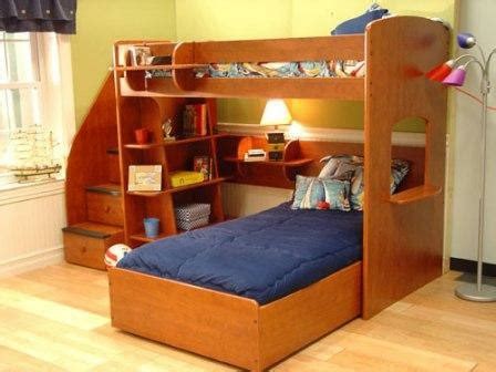 Berg loft bed for two. fun US made kids furniture that they'll love | Bunk bed with desk, Bunk ...