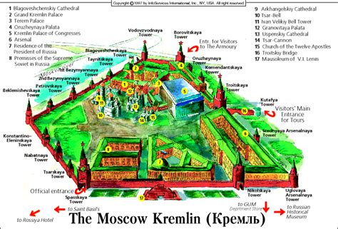 Moscow Kremlin Map - Kremlin Moscow Russia • mappery